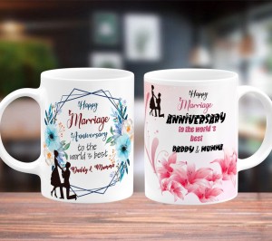 NN KRAFT MAMA MAMI Anniversary Best Gift Set Of 2 Ceramic Ceramic Coffee  Mug Price in India - Buy NN KRAFT MAMA MAMI Anniversary Best Gift Set Of 2  Ceramic Ceramic Coffee