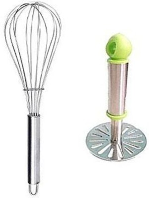 2pcs Stainless Steel Whisk Ball - Mini Ball Whisk Manual Egg Beaters Hand  Stirrer Stainless Wire Whisker Kitchen Gadgets Egg Whisk Set - 12 and 10