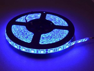 Ascension 5 Meter Waterproof 50-50 RGB LED Strip Light Ceiling Adhesive  Strip Light Driver Included (Multicolour) 