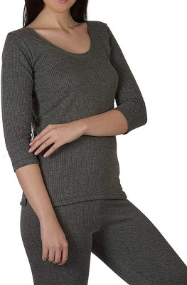 Buy online Grey Cotton Sets Thermals & Inner Wear from winter wear for Women  by Zeffit for ₹769 at 52% off