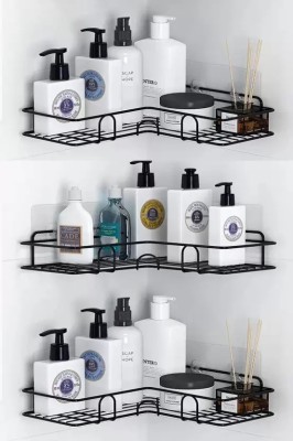 Bathroom Wall Shelf Multi-Functional Punch-Free Wall Corner