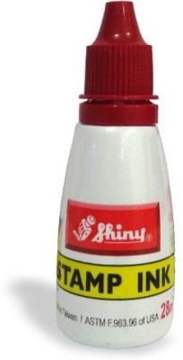 SHINY Ink Pad Stamp red Stamp Pad Ink Price in India - Buy SHINY