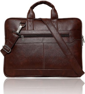 LOUIS STITCH Genuine Italian Leather Laptop Bag Messenger Handmade  Compartment with Adjustable Strap Extra Zip Compartments Bags Shoulder  strap Men (Russet Brown) : .in: Computers & Accessories
