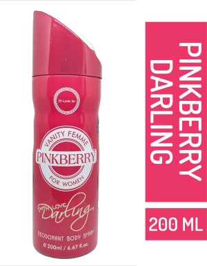 St. Louis 1 PINKBERRY DARLING ,1 PARTYWEAR DEODORANT ,200ML EACH , PACK OF  2 . Perfume Body Spray - For Men & Women - Price in India, Buy St. Louis 1  PINKBERRY