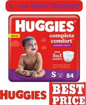 Buy Huggies New Born Taped Diapers (72 Counts) & Huggies Baby