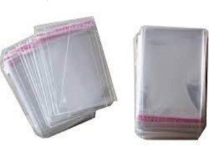 DMS RETAIL Jewellery packing Self Adhesive Plastic Bag/Self Adhesive Seal Bag/Transparent poly bag/Clear Resealable bag/Plastic packing