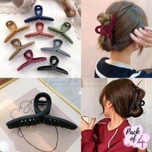 Sonpal Hair Accessories with Multi Color Big Claw Clips for Thick