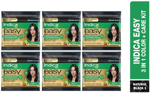 Indica Easy Hair Color Natural Black, 25 ml Pack of 6 , Natural Black - Price in India, Buy Indica Easy Hair Color Natural Black, 25 ml Pack of 6 , Natural Indica Easy Hair Color Natural Black, 25 ml Pack of 6 , Natural Black - Price in India, Buy Indica Easy Hair Color Natural Black, 25 ml Pack of 6 , Natural