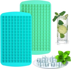 160 Grids Mini Ice Cube Tray, Easy-release Silicone Ice Mold Suitable For  Cold Drinks