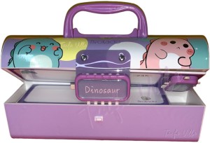 Buy Crackles Kids Pen And Pencil Box - Suitcase Style Multi Layer Password  Lock Pencil Case Box Kids, Case For Kids Online at Best Prices in India -  JioMart.