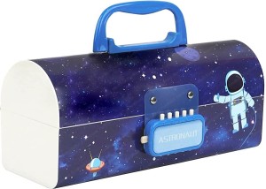 Mayatra's Suitcase Style Password Lock And Multi-Layer Pencil Case