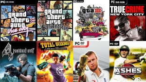 Vice City, SanAndreas, Gta 3, Max Payne 1, Max Payne 2, Call of Duty 2,  Resident Evil 4 Total 7 Game Combo (Offline Only) (Regular) Price in India  - Buy Vice City