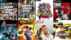 Vice City, SanAndreas, Gta 3, Max Payne 1, Max Payne 2, Call of Duty 2,  Resident Evil 4 Total 7 Game Combo (Offline Only) (Regular) Price in India  - Buy Vice City