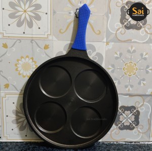 Buy Sai Traditionals Cast Iron Paniyaram Pan