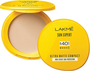 Lakme Sun Expert Ultra Matte SPF 40 PA+++ Compact  (Beige, 7 g)