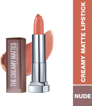 MAYBELLINE NEW YORK Color Sensational Creamy Matte Lipstick  (637 Barely Nude, 3.9 g)
