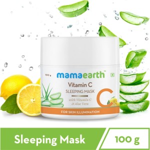 Mamaearth Vitamin C Sleeping Mask, For Women, for Skin Illumination - 100 g  (100 g)