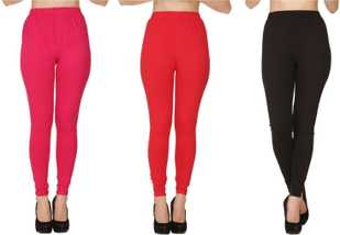 Cotton Blend Women Churidar