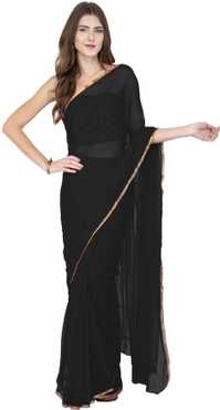 Self Design Fashion Chiffon Saree