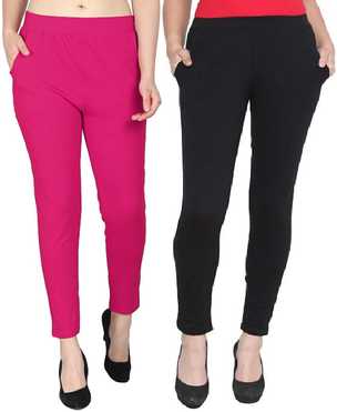 Pink Grapes Studio Ankle Length Legging