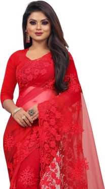 Embroidered Fashion Vichitra Saree