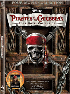 pirates of the caribbean 4 pack pirates of the caribbean 4 pack