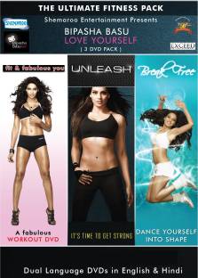 Bipasha Basu Love Yourself : 3 DVD Pack