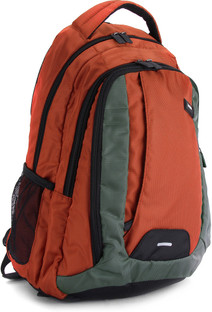 samsonite backpack orange