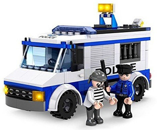 building blocks police action