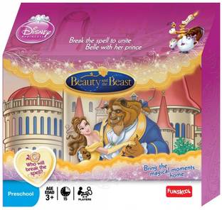 Funskool Disney Beauty And The Beast Party Fun Games Board Game Disney Beauty And The Beast Buy Belle Beast Mrs Potts Lumiere Chip Toys In India Shop For Funskool