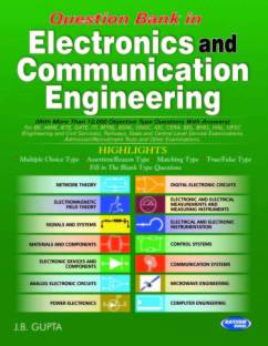 Question Bank in Electronics and Communication Engineering (with More Than 12000 Objective Type Question and Answer)