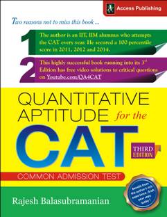 Quantitative Aptitude For The Cat 3 Edition Buy Quantitative