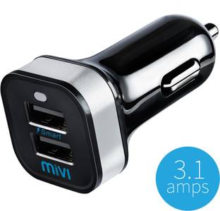 Mivi 3.1 amp Turbo Car Charger