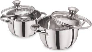 PRISTINE Deluxe Pack of 2 Serve Casserole Set