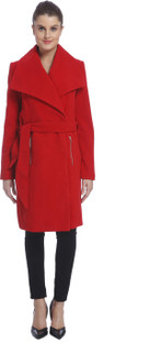 vero moda red coat