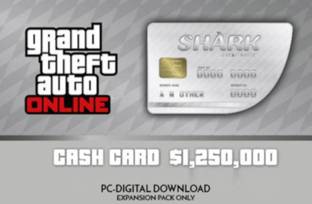 Grand Theft Auto Online 0 000 Tiger Shark Cash Card Pc Code No Cd Dvd With Game Add On Price In India Buy Grand Theft Auto Online 0 000 Tiger Shark Cash Card