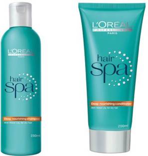 L'Oreal Paris hair spa deep nourishing shampoo and conditioner