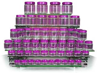 Princeware - 1650 ml, 1000 ml, 550 ml, 350 ml, 130 ml, 60 ml Polypropylene Multi-purpose Storage Container