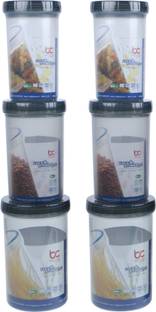 Bel Casa Lock & Store Spin  - 750 ml, 1000 ml, 1400 ml Polypropylene Multi-purpose Storage Container