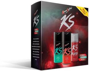 KamaSutra Spark Urge Pump Deodorant Spray  -  For Men