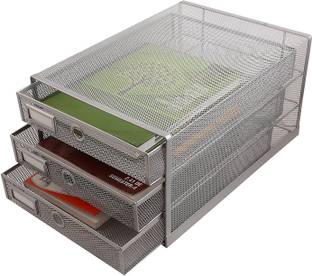 Flipkart Com Callas 3 Compartments Metal Mesh File Cabinet File Cabinet