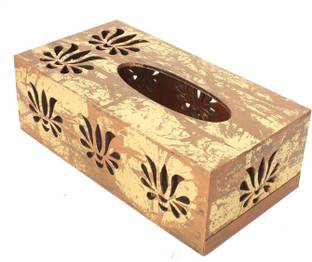 Flipkart Com Knafs 1 Compartments Leather Tissue Box Tissue Box
