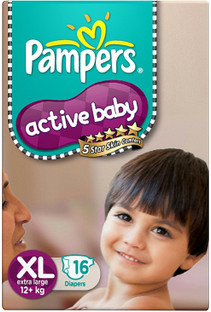 pampers active baby large flipkart