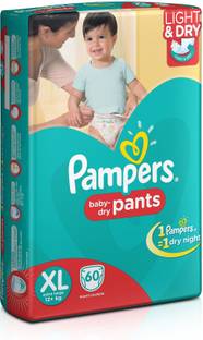 Pampers Pants Diapers Extra Large Size 60 pc Pack - XL