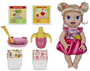Baby Alive Crib Life Fashion Play Doll Sarina Cutie Crib Life