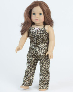 Cheetah Print Loafers Shoes fits 18/" American Girl Doll Clothes