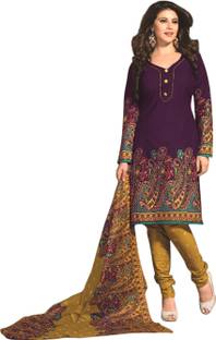 Drapes Cotton Printed Salwar Suit Dupatta Material