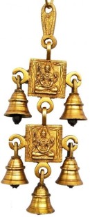 Guruji Divinity Hand Made Metal Brass Bell for Self Healing Meditation Prayer and Yoga,Nepali Bell,Buddhist Decor Religious Gift 