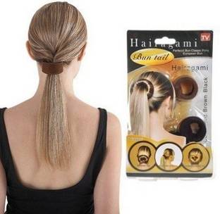 Akak Akak Store 1 Pcs Elegant Pearl Magic French Twist Bun Maker