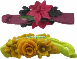 Missy Just In Vogue Jaw Clips Hair Pin Price India Advanc Hotline Porcelain Clay Work Fancy Banana Clip Combo Of 2 Hair